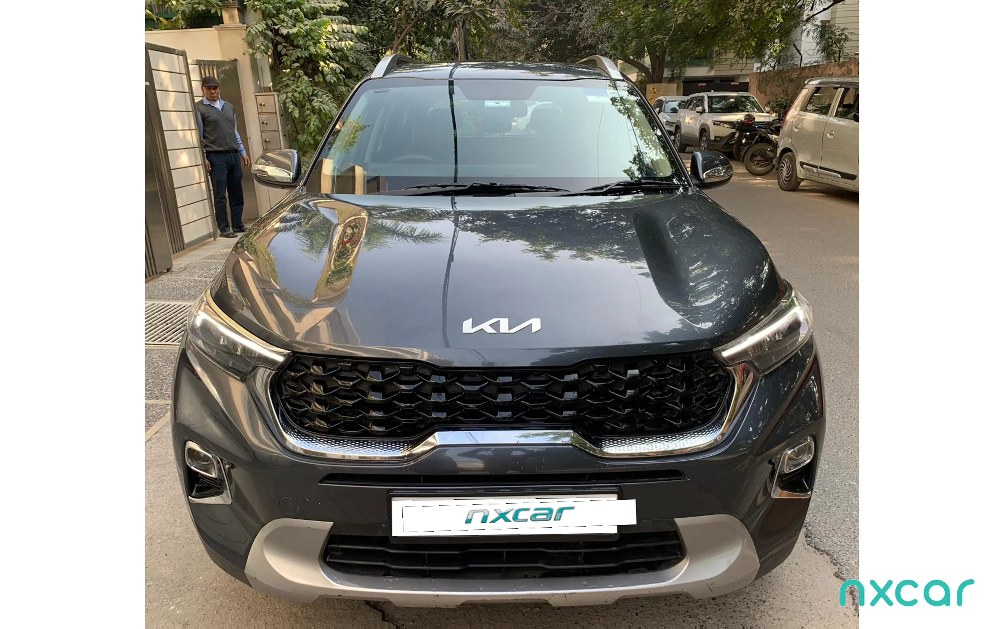 Used Kia sonet htx-10-turbo-petrol-dct2023-2024 for sale on Nxcar