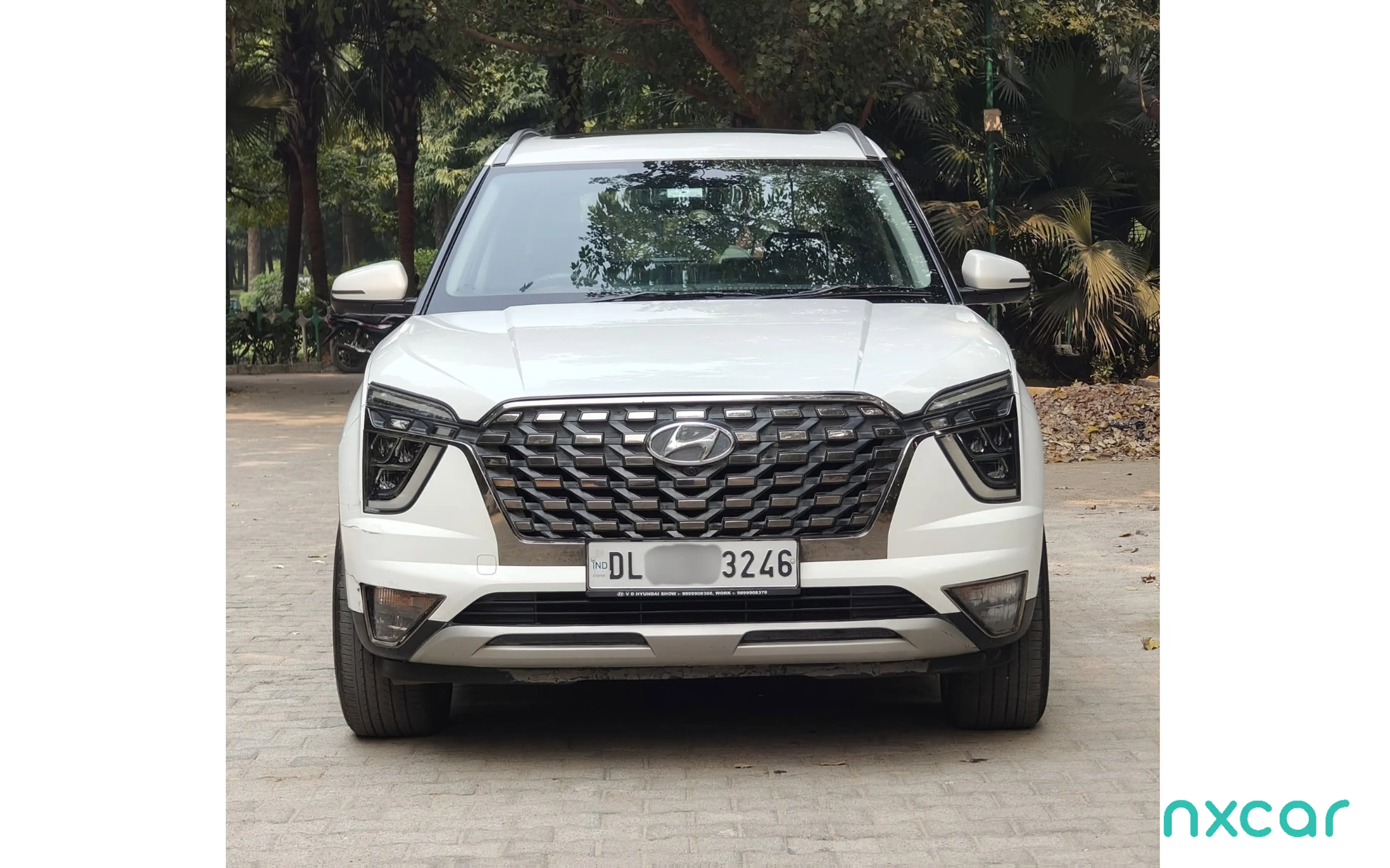 Used Hyundai alcazar platinum-o-7-seater-15-diesel-at for sale on Nxcar